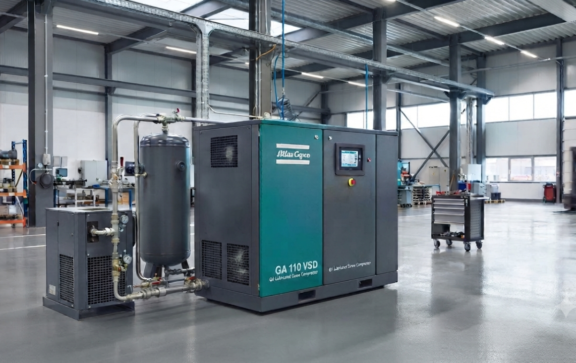 Atlas Copco Industrial AIRCUBE - Containerized Compressor Room