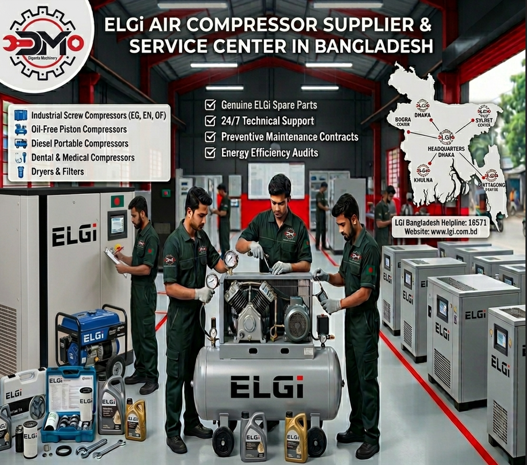 ELGi Air Compressor Supplier in Bangladesh