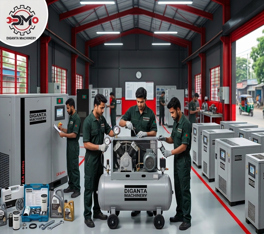 Atlas Copco Air Compressor Supplier in Bangladesh